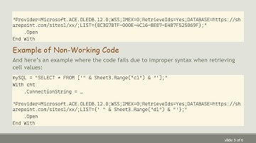 Fixing SQL Errors in VBA: Dynamic Queries Made Easy