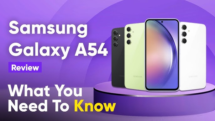 SAMSUNG Galaxy A54 5G (256GB + 8GB) Unlocked Worldwide Dual Sim