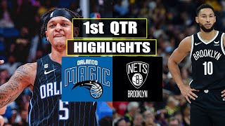 Orlando Magic vs Brooklyn Nets 1st QTR Highlights | March 12 | 2024 NBA Season