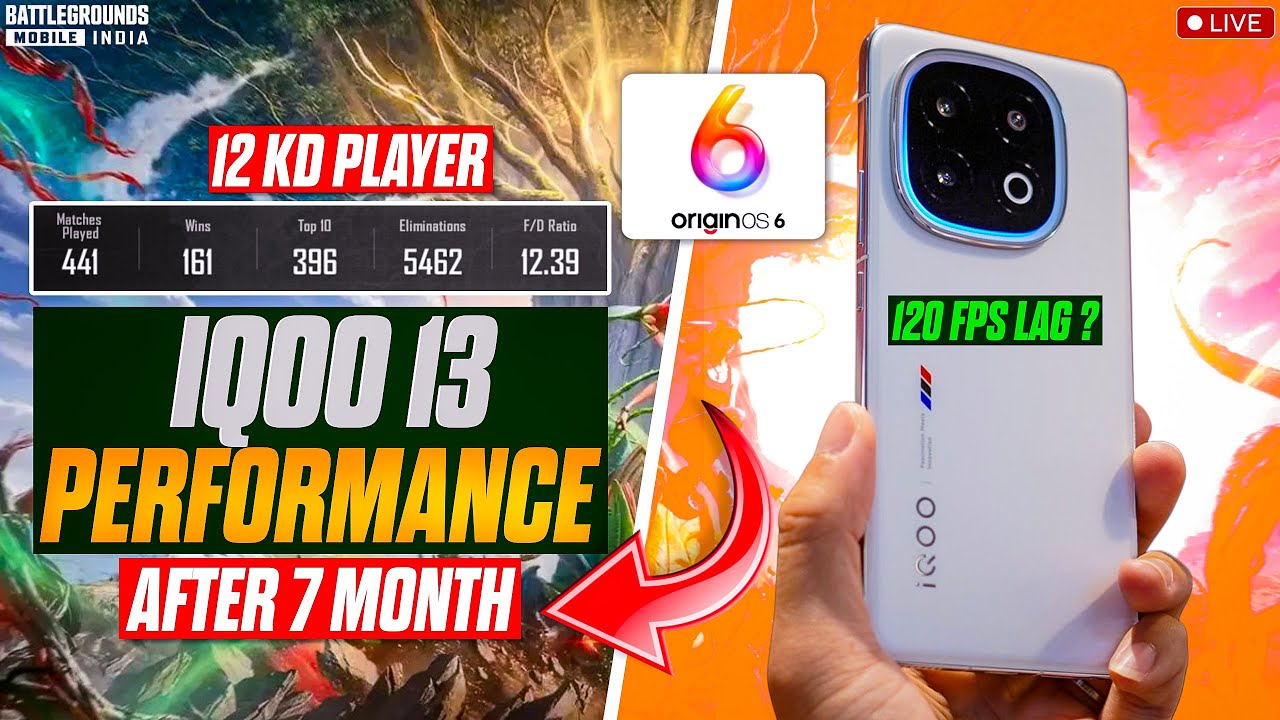 FINALLY🥳 BGMI 4.2 Update Is HERE 🔥 IQOO 13 120FPS Test | With Fps METER