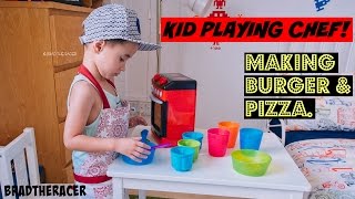 Kid Playing Chef: Junior Master Chef.