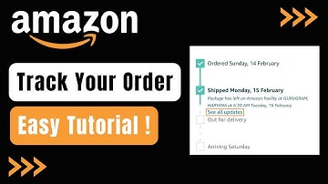 How to Track Order on Amazon !