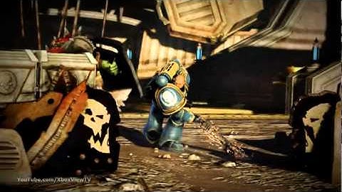 Warhammer 40000   Space Marine   GamesCom 2010   New Gameplay Trailer   HD