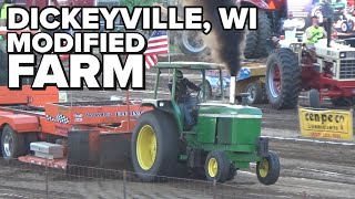 9000LB MODIFIED FARM TRACTORS PULLING IN DICKEYVILLE, WIL 2019