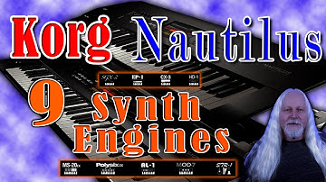 Korg Nautilus 9 Synth Engines Video