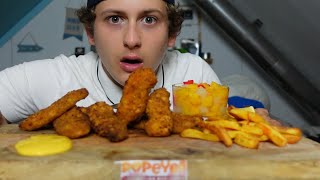 Hawaii Chicken Strips MUKBANG