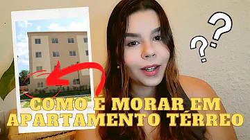 Qual a vantagem de morar no térreo?
