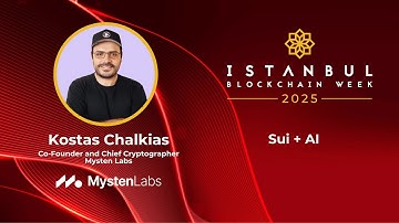 Sui + AI | Kostas Chalkias (Mysten Labs)