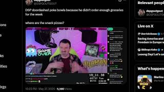 DSP Cries It- Kat Ate All The Groceries So I MUST Order DoorDash