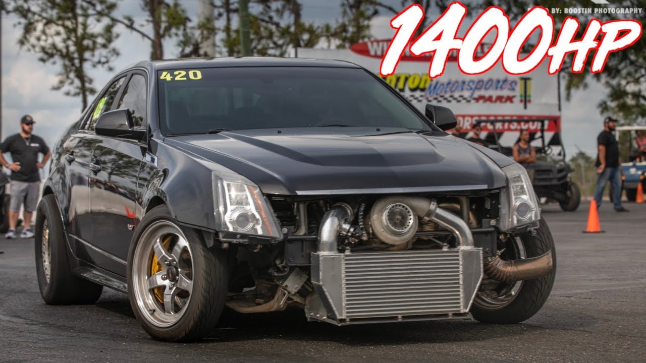 Pure Fabrications 2000 Hp Cadillac Cts V Drag Car Video