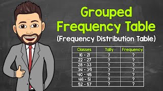 How to Make a Grouped Frequency Distribution Table (Grouped Frequency Table) | Math with Mr. J