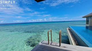 The Residence Maldives at Dhigurah - Sunset 2 Bedroom Water Pool Villa Room Tour