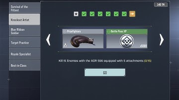 Kill 15 Enemies with the AGR 556 equipped with 5 attachments (0/15)