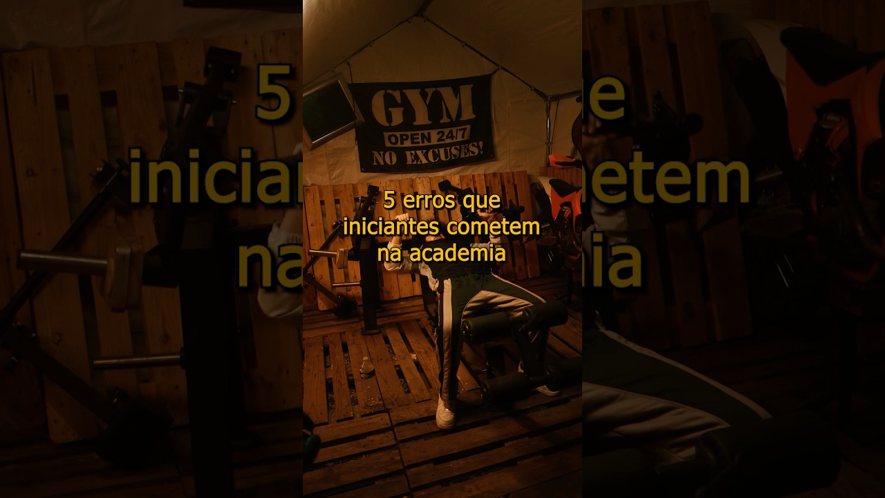 5 erros que iniciantes cometem na academia e como evitá-los para evoluir mais rápido! #academia #fit
