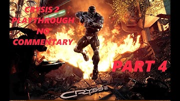 Crysis 2 Maximum Edition Walkthrough no Commentary 2024 Part 4