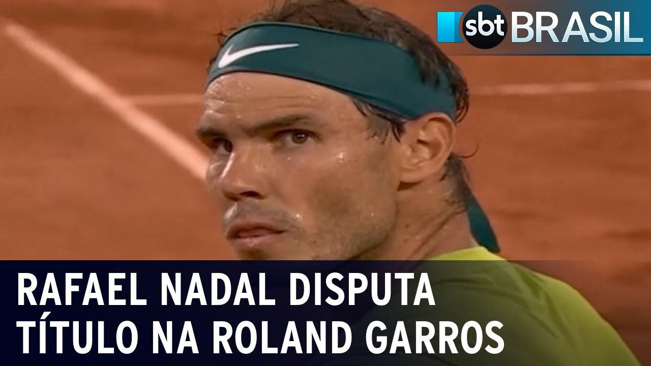 Tenista Rafael Nadal tenta mais um título no Torneio de Roland Garros | SBT Brasil (03/06/22)