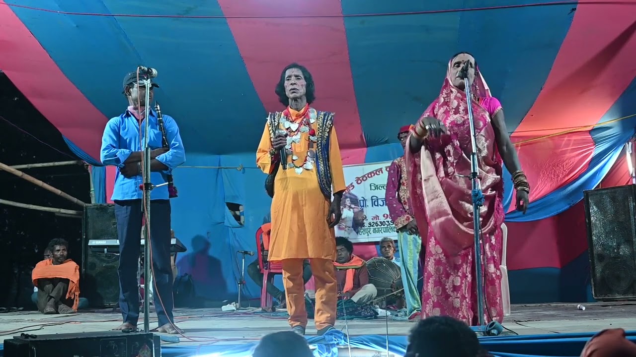 विजय कुमार मंडल एवं सगुनी मंडल #न्यू कुमरवृजभान मैथिलि कॉमेडी नाच#धौलागिर की लड़ाई भाग-13#comedy_nach