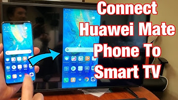 Huawei Mate 10/20/30: How to Mirror Connect Wirelessly (Wireless Projection) to Hisense Smart TV