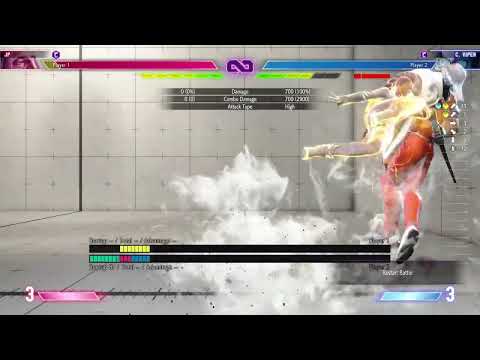 SF6 - C. Viper 5HK, SJC, OD Burning Kick Leverless Controller Shortcut (PART 1)