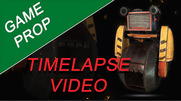 Modeling a robot in Zbrush - Hard surface modeling tutorial.