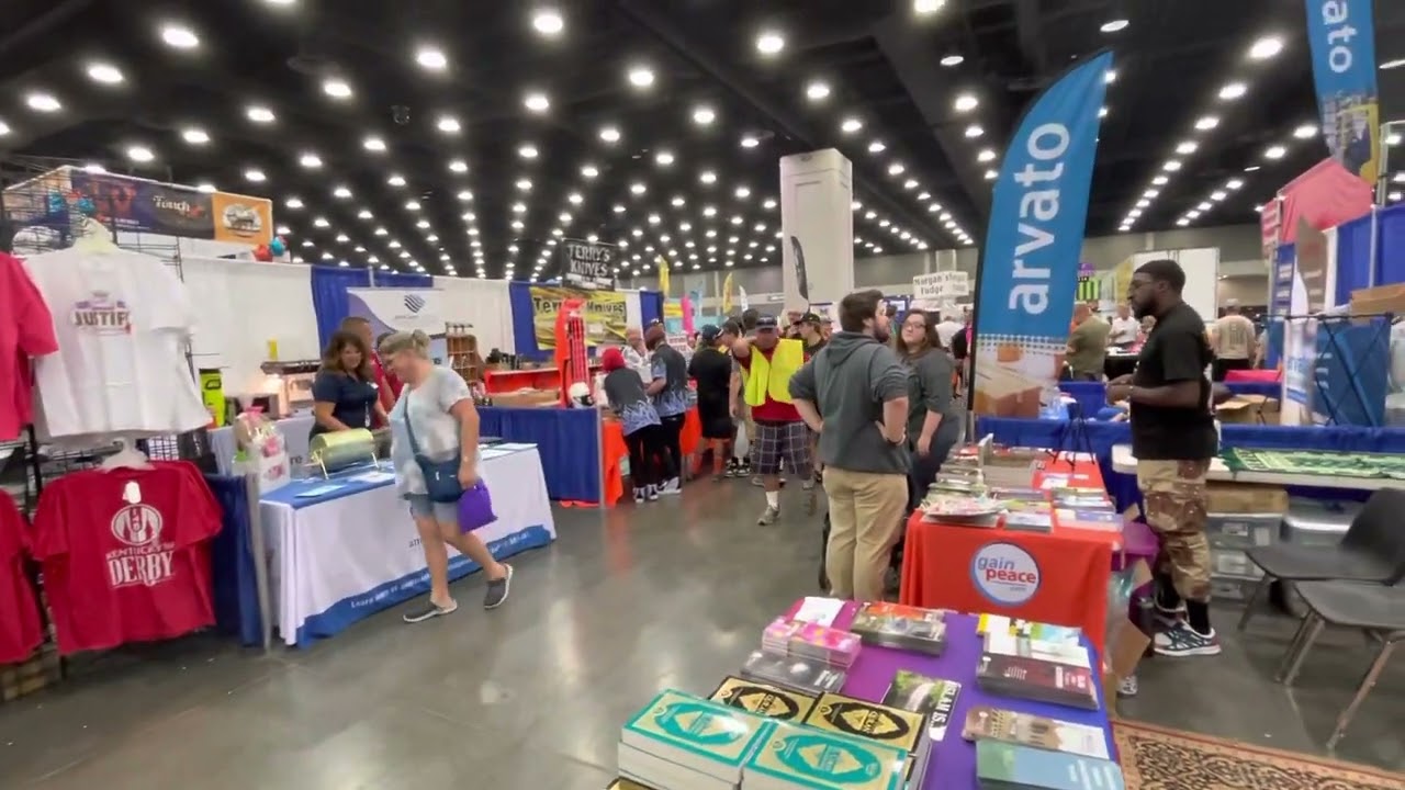 Kentucky state Fair - GLIC Discover Islam booth - Sunday August 21