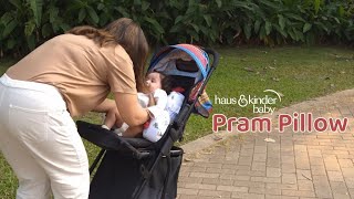 Comfort on the Go! | Soft & Supportive Baby Pram Pillow | Haus & Kinder Baby screenshot 1
