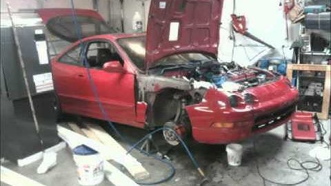 Integra GSR Build (motor pull video)