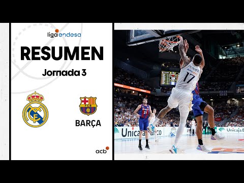 Real Madrid - Barça (86-79) RESUMEN | Liga Endesa 2023-24