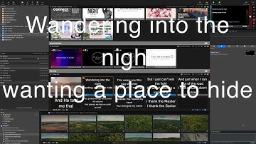 STAGE SCREEN MESSAGES PROPRESENTER 7