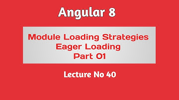 Angular 8 Tutorial - Part 40 - Eager Loading Strategy in Angular 8 | Hindi Urdu