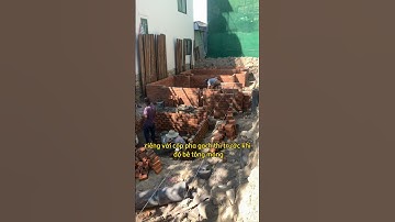 Cốp pha móng cọc dùng ván hay xây gạch ? #nhadepacp #vankhuongach #thietkenhadep #thicongtrongoi