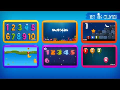 Edubuzz Numbers Song 10 Little Numbers song for Children | Numbers song - YouTube