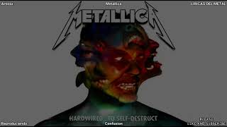 METALLICA - CONFUSION LYRICS Resimi