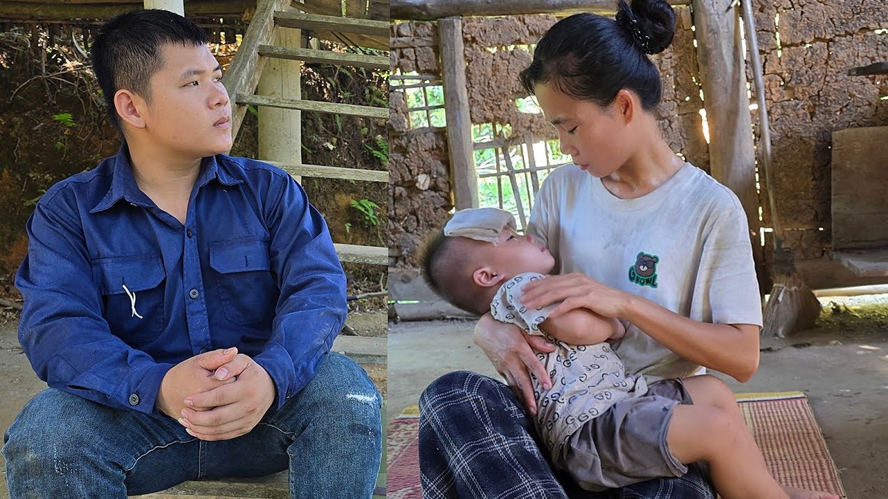 Poor mother and her 18-month-old child - Desperate in the face of cruel fate || Ly Tieu Mei