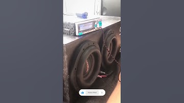 Thumbnail of Dual  Subwoofer enclosure, Heavy Bass, best car audio,  #car #audio #bass #amplifier #jbl #