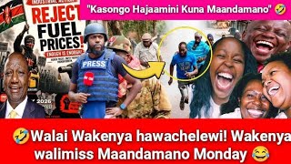🤣💥Aki Wakenya Wameamua Kasongo ni WANTAM! Hii Maandamano ya leo ni Moja Mwecheche Walai!Hawataamini😂