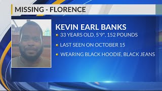 Florence police seek help finding missing man last seen in October