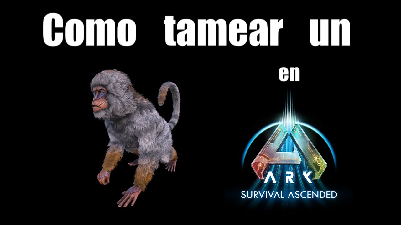 Como tamear/domar un MESOPITHECUS en Ark Survival Evolved/Ascended ...