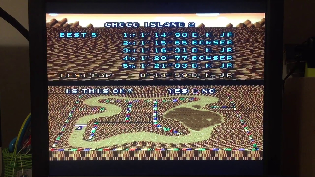 Mario Timesheet Super Mario Kart timesheet (November 2020), PAL version - YouTube