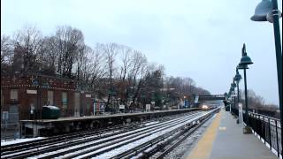 MNCR Hudson: Poughkeepsie Train Pulling NH BL20GH Set at Riverdale RR