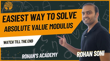 Master Absolute Value Modulus | Concept Builder – Episode 4📢 | Rohan