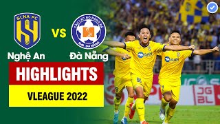 Highlights SLNA vs Đà Nẵng | Liên tiếp siêu phẩm, Xuân Mạnh - Quế Ngọc Hải tỏa sáng-thẻ đỏ cuối trận
