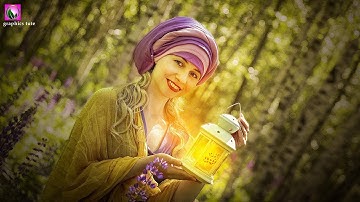 Adding Light Effect In Photoshop - Photoshop Manipulation Tutorial