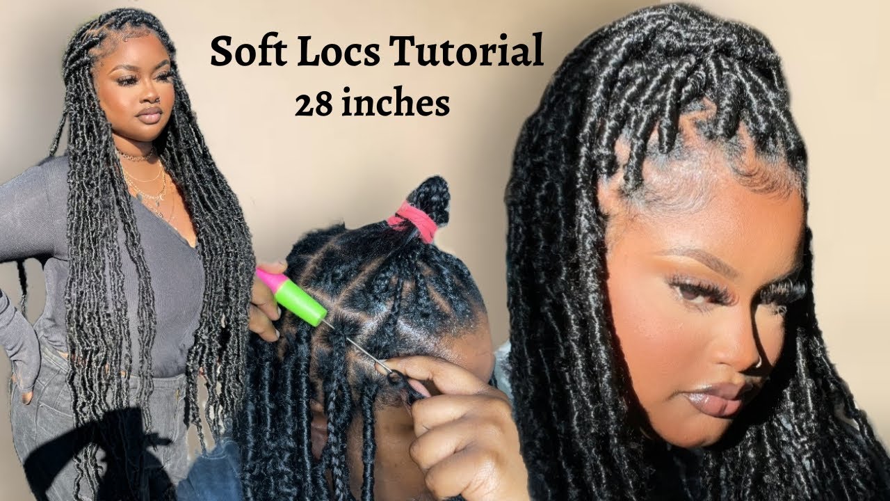 Blue Soft Locs Hair Tutorial - wide 5