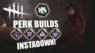 INSTADOWN! | Dead By Daylight THE PIG PERK BUILDS