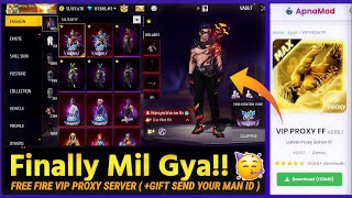 OB53 VIP PROXY 😱 HOW TO DOWNLOAD FF FAN VIP ORIGINAL 2026 FOR FREE - FF Beta mediafire link screenshot 1