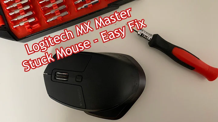 MX Master - Cursor / Mouse not moving, stuck or lag - Easy Fix Guide / Tutorial