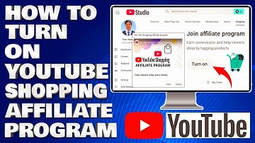 How To Turn On YouTube Shopping Affiliate Program 2025 Tagalog Tutorial