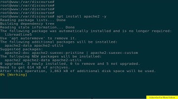 How To Install Discourse Forum with Apache Web Server On Debian 9.2 Stretch
