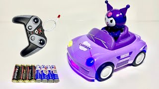 Unboxing Remote Control Drift Car, Rc Kuromi Car Sanrio Cartoon With Spray, Rc Offroad Scale 1:20